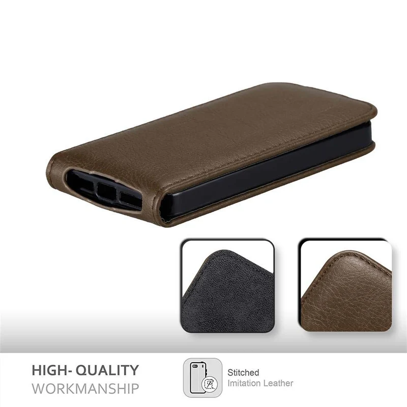 Cadorabo Hülle kompatibel mit Apple iPhone 5 / 5S / SE 2016 Schutzhülle im Flip Design mit Magnetverschluss