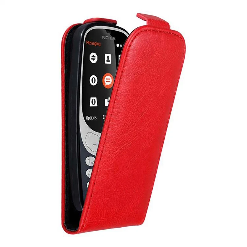 Cadorabo Hülle kompatibel mit Nokia 3310 2G Schutzhülle im Flip Design mit Magnetverschluss