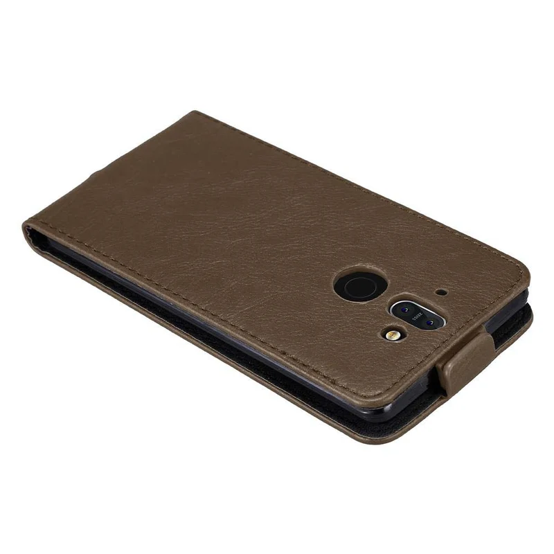 Cadorabo Hülle kompatibel mit Nokia 8 Sirocco Schutzhülle im Flip Design mit Magnetverschluss