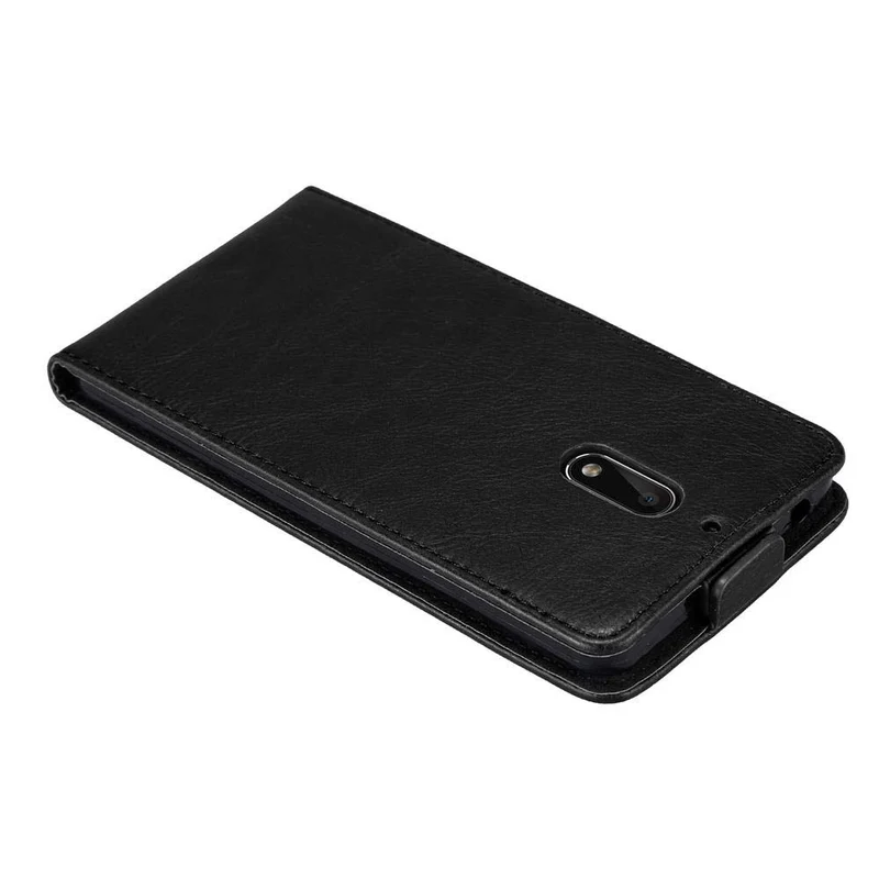 Cadorabo Hülle kompatibel mit Nokia 6 2017 Schutzhülle im Flip Design mit Magnetverschluss
