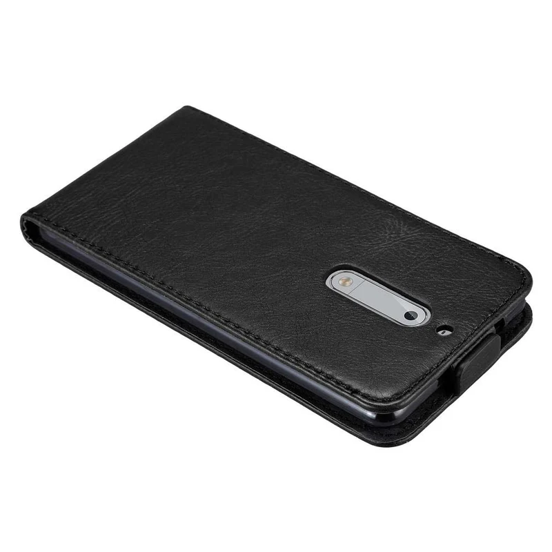 Cadorabo Hülle kompatibel mit Nokia 5 2017 Schutzhülle im Flip Design mit Magnetverschluss