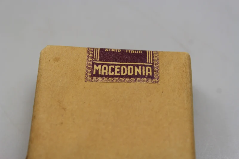 Packung mit 20 „Macedonia“-Zigaretten, 30er/40er Jahre