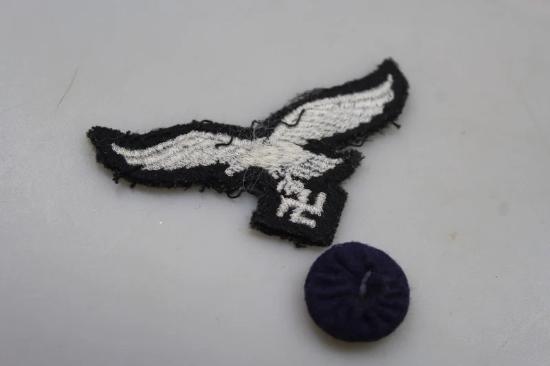 Kopfbedeckungsset der Luftwaffe aus dem Zweiten Weltkrieg