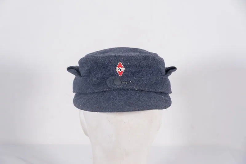 Flak-Helferin Hitlerjugend Feldmütze 2. Weltkrieg