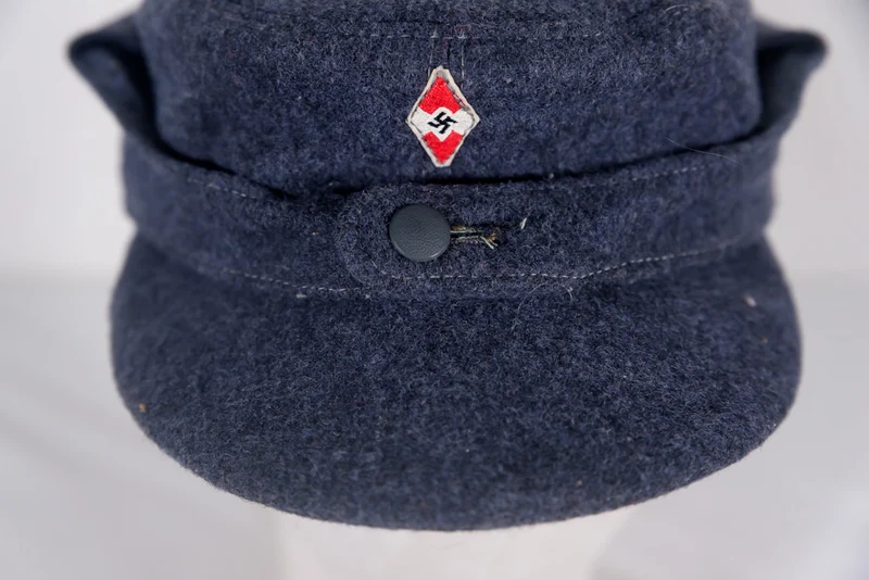 Flak-Helferin Hitlerjugend Feldmütze 2. Weltkrieg