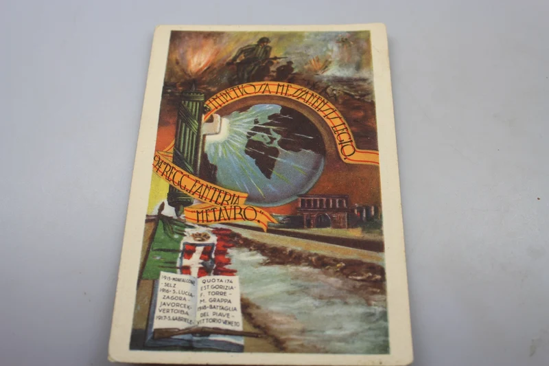 Postkarte des 94. Infanterieregiments „Metauro“