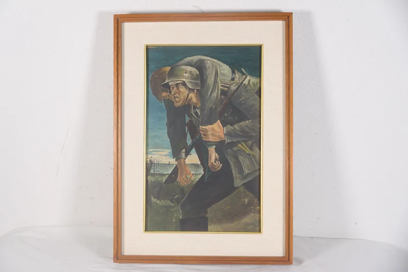 Ölgemälde auf Holz 44x31