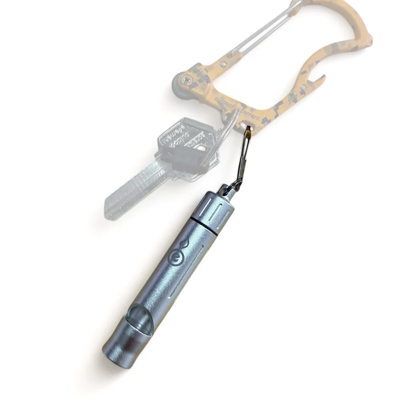 Wombat Whistle - Emergency Whistle & Tinder Vial Kit
