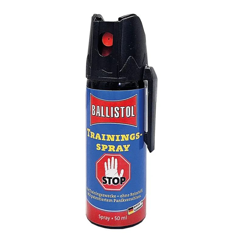 Trainingsspray ohne Reizstoffe