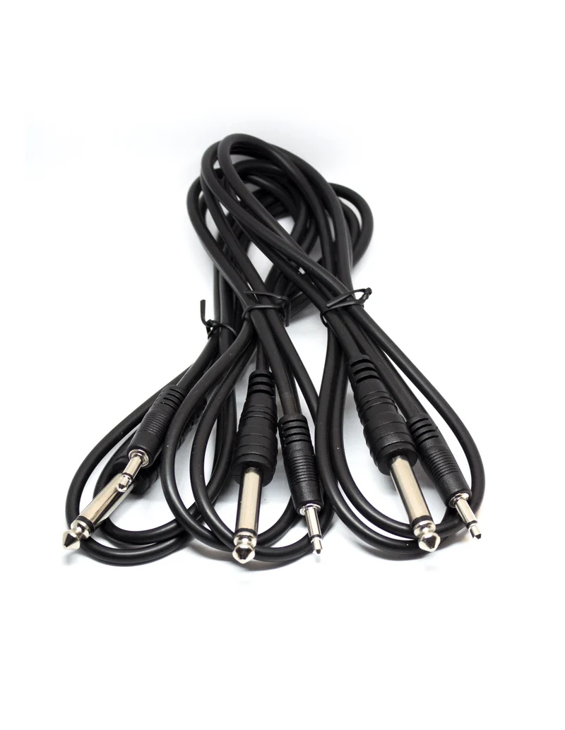 Befaco 3.5 mm Miniklinke auf 6.3 mm Klinke Kabel (150 cm / 3 Stück)