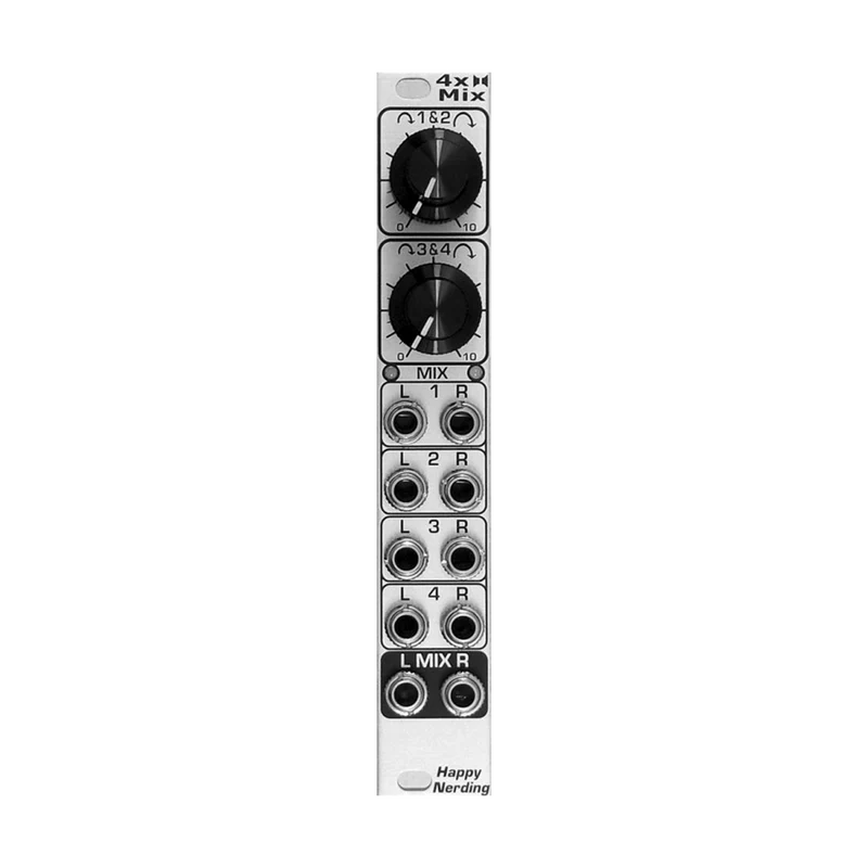 Happy Nerding 4x Stereo Mix (Silber)