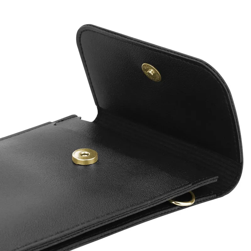 Cadorabo Handytasche zum Umhängen kompatibel mit ZTE Nubia Z11 MAX-kleine Handtasche mit Handyfach und Sichtfenster, Handy Umhängetasche mini für Nubia Z11 MAX, 2 Fächer, PULeder, Damen