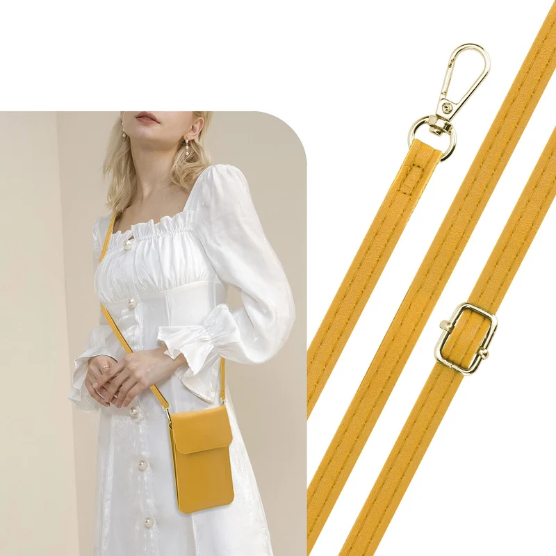Cadorabo Handytasche zum Umhängen kompatibel mit ZTE Nubia Z11 MAX-kleine Handtasche mit Handyfach und Sichtfenster, Handy Umhängetasche mini für Nubia Z11 MAX, 2 Fächer, PULeder, Damen