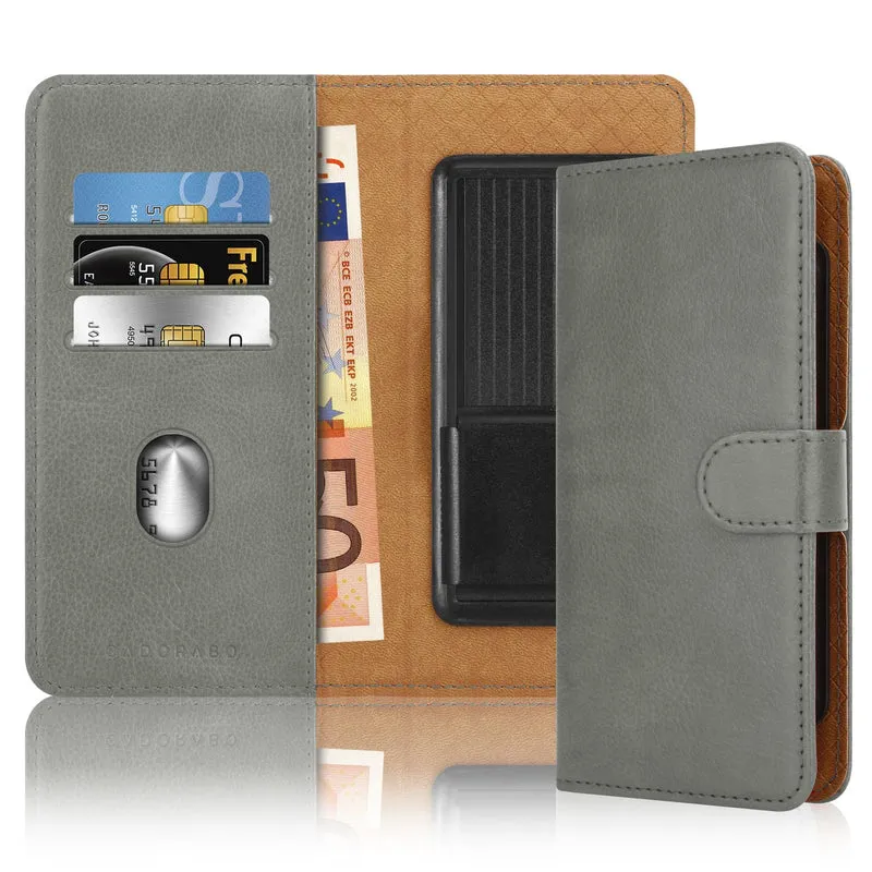 Cadorabo Klapphülle kompatibel mit ZTE ZMAX 2-Handyhülle mit Kartenfach, 360 Grad Schutzhülle zum klappen- Flip Case Book Cover PU Leder Handytasche klappbar
