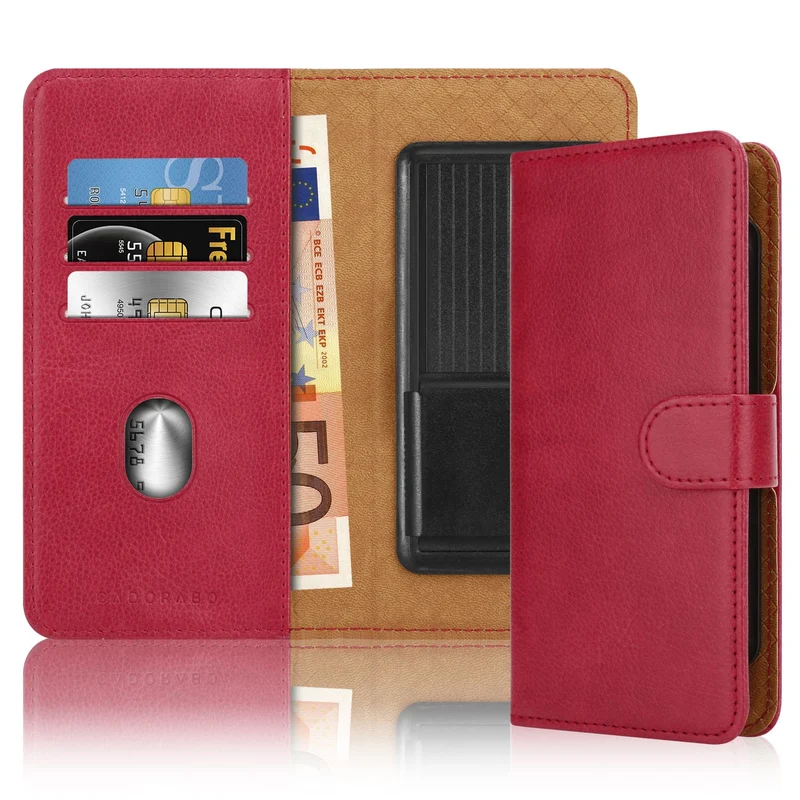 Cadorabo Klapphülle kompatibel mit ZTE ZMAX 2-Handyhülle mit Kartenfach, 360 Grad Schutzhülle zum klappen- Flip Case Book Cover PU Leder Handytasche klappbar