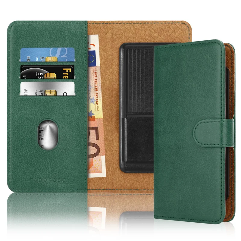 Cadorabo Klapphülle kompatibel mit ZTE ZMAX 2-Handyhülle mit Kartenfach, 360 Grad Schutzhülle zum klappen- Flip Case Book Cover PU Leder Handytasche klappbar