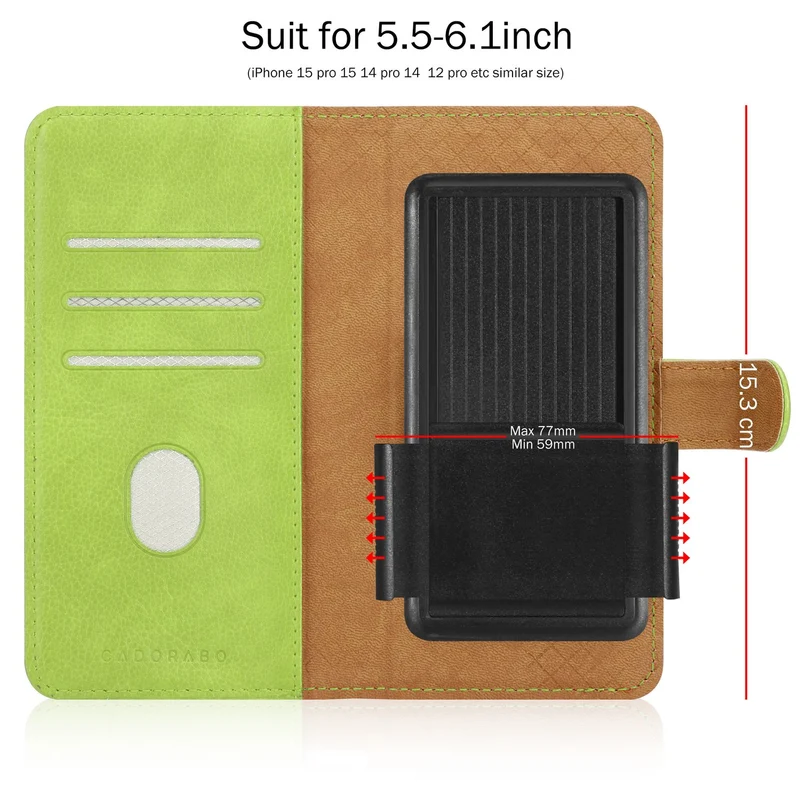 Cadorabo Klapphülle kompatibel mit ZTE ZMAX 2-Handyhülle mit Kartenfach, 360 Grad Schutzhülle zum klappen- Flip Case Book Cover PU Leder Handytasche klappbar