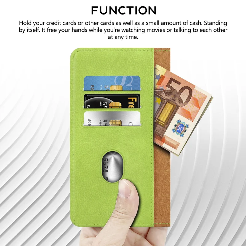 Cadorabo Klapphülle kompatibel mit ZTE ZMAX 2-Handyhülle mit Kartenfach, 360 Grad Schutzhülle zum klappen- Flip Case Book Cover PU Leder Handytasche klappbar