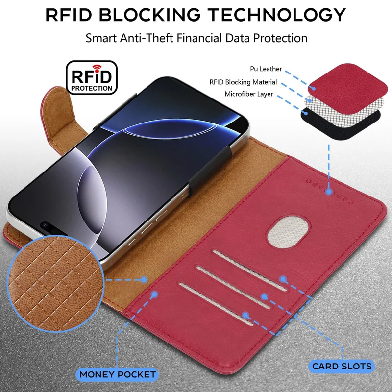 Cadorabo Klapphülle kompatibel mit ZTE ZMAX 2-Handyhülle mit Kartenfach, 360 Grad Schutzhülle zum klappen- Flip Case Book Cover PU Leder Handytasche klappbar