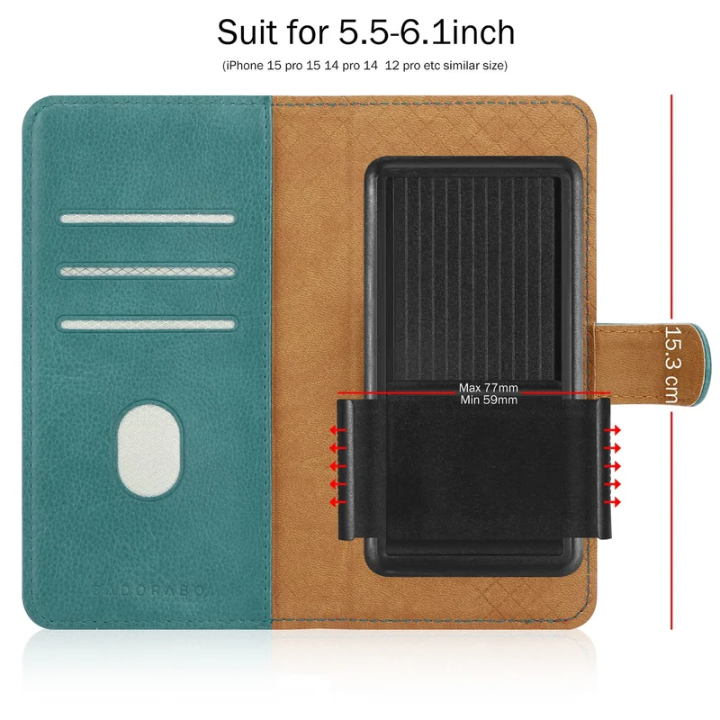 Cadorabo Klapphülle kompatibel mit ZTE ZMAX 2-Handyhülle mit Kartenfach, 360 Grad Schutzhülle zum klappen- Flip Case Book Cover PU Leder Handytasche klappbar