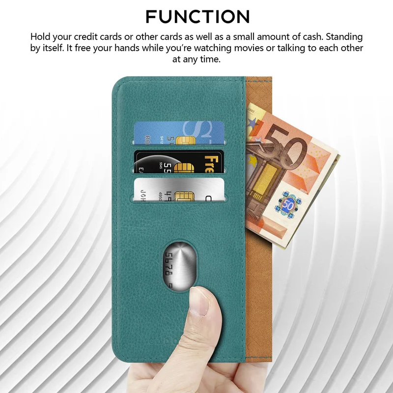 Cadorabo Klapphülle kompatibel mit ZTE ZMAX 2-Handyhülle mit Kartenfach, 360 Grad Schutzhülle zum klappen- Flip Case Book Cover PU Leder Handytasche klappbar