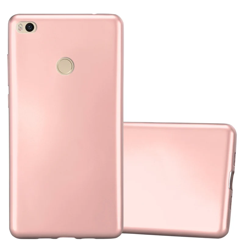 Cadorabo Hülle kompatibel mit Xiaomi Mi MAX 2 Schutzhülle aus flexiblem TPU Silikon