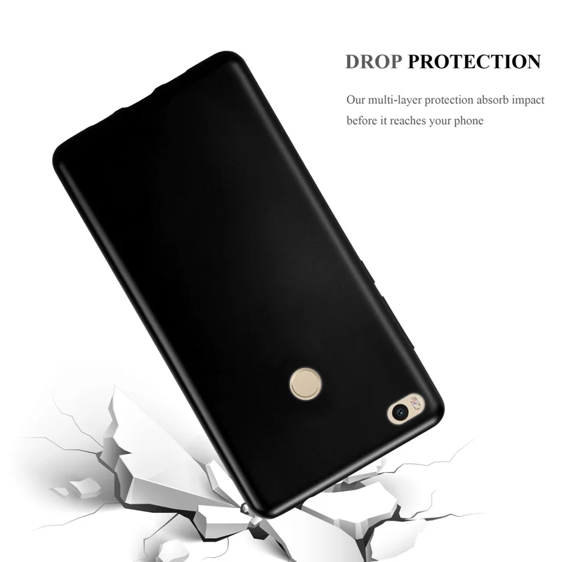 Cadorabo Hülle kompatibel mit Xiaomi Mi MAX 2 Schutzhülle aus flexiblem TPU Silikon