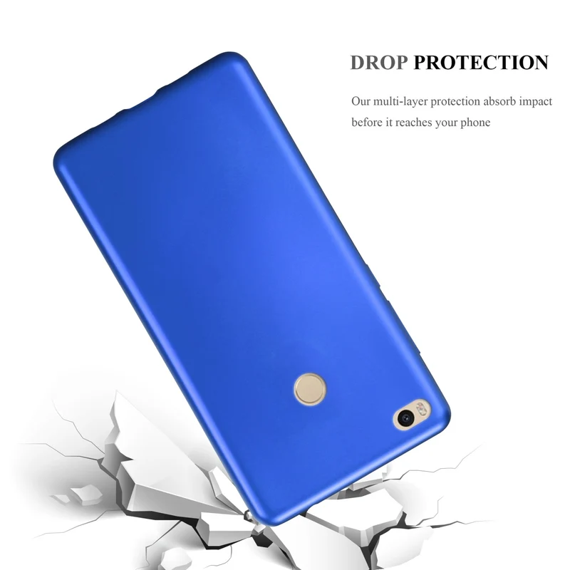 Cadorabo Hülle kompatibel mit Xiaomi Mi MAX 2 Schutzhülle aus flexiblem TPU Silikon