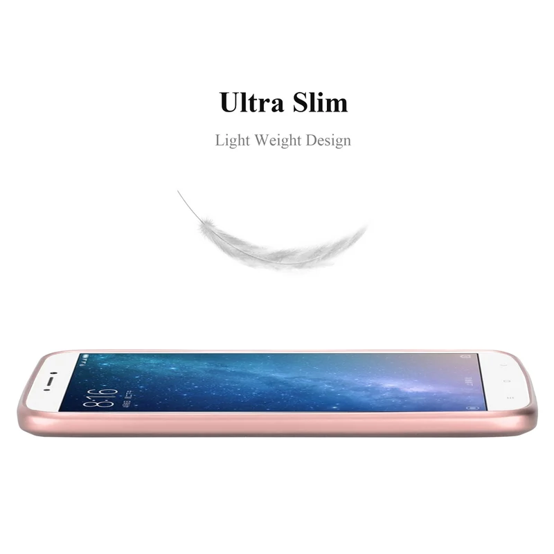 Cadorabo Hülle kompatibel mit Xiaomi Mi MAX 2 Schutzhülle aus flexiblem TPU Silikon