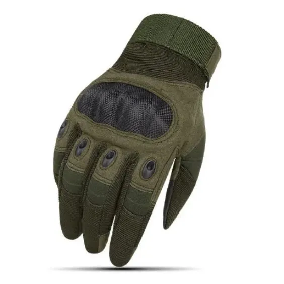 Tactical Harz Einsatzhandschuhe – robuster Vollfingerhandschuh mit Knöchelschutz und Touchscreen-Funktion