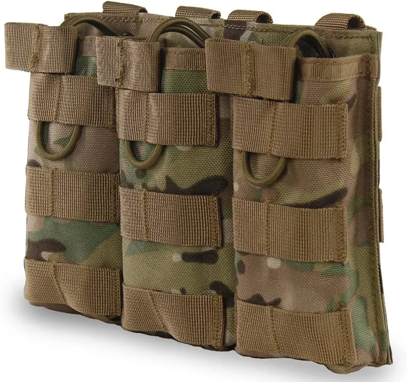 Triple Mag Pouch für AR15 / M4 – MOLLE-kompatible 3-Fach Magazintasche (5.56 / M4 / M16)