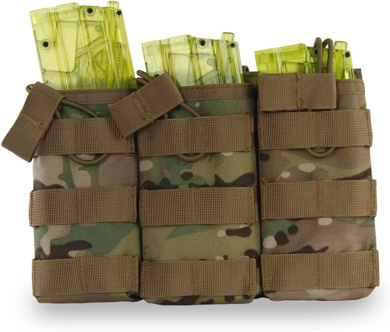 Triple Mag Pouch für AR15 / M4 – MOLLE-kompatible 3-Fach Magazintasche (5.56 / M4 / M16)