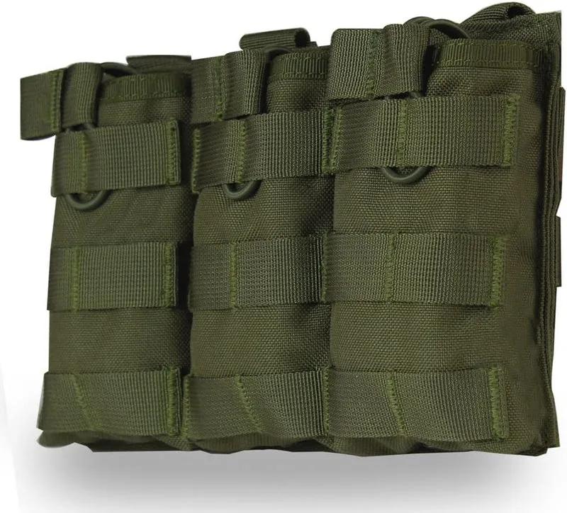 Triple Mag Pouch für AR15 / M4 – MOLLE-kompatible 3-Fach Magazintasche (5.56 / M4 / M16)
