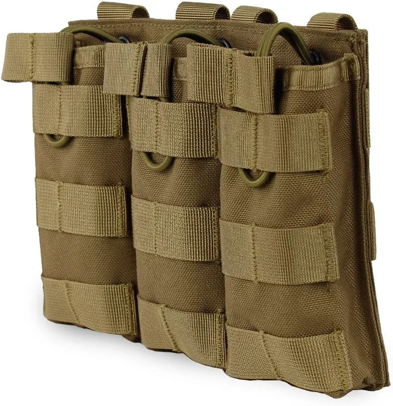 Triple Mag Pouch für AR15 / M4 – MOLLE-kompatible 3-Fach Magazintasche (5.56 / M4 / M16)