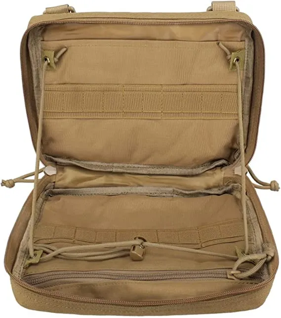 Taktische MOLLE Admin Tasche – Bushcraft EDC Organizer Pouch Airsoft Softair Werkzeugtasche