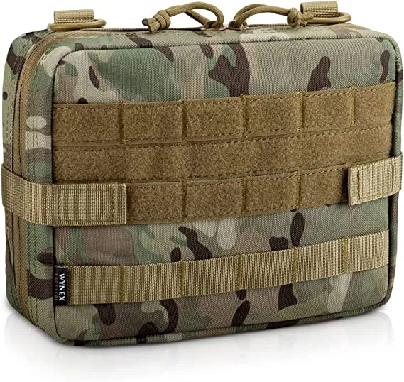 Taktische MOLLE Admin Tasche – Bushcraft EDC Organizer Pouch Airsoft Softair Werkzeugtasche