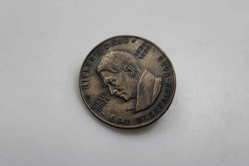 Abzeichen „Hitlers Dank“ WHW 1934/35