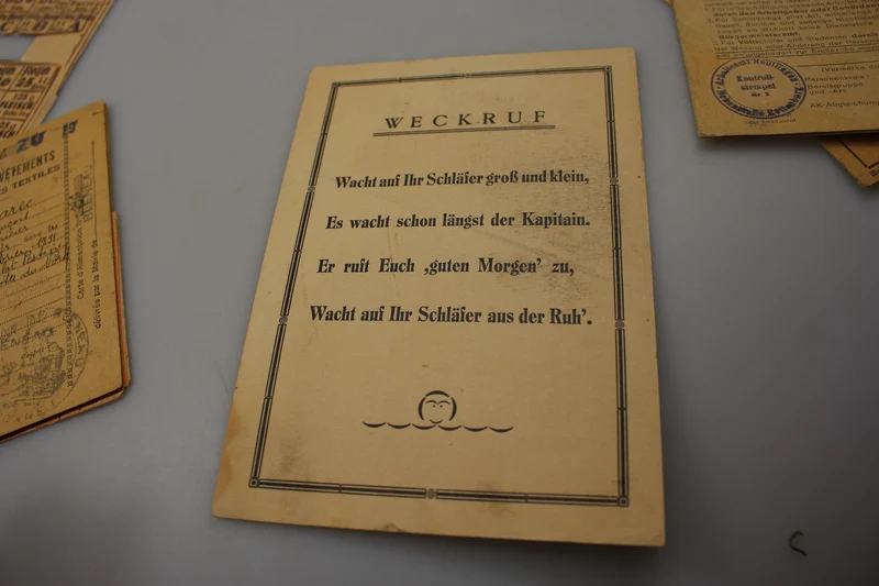 Dokumentenkonvolut, deutsche Familie, Ruhrgebiet, 1946/48