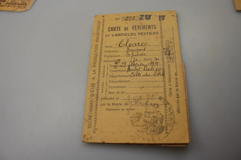 Dokumentenkonvolut, deutsche Familie, Ruhrgebiet, 1946/48