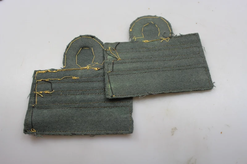 Paar M.34 Colonel REI WW2-Rangabzeichen
