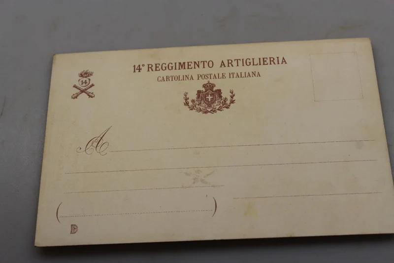 Postkarte 14. Artillerie-Regiment