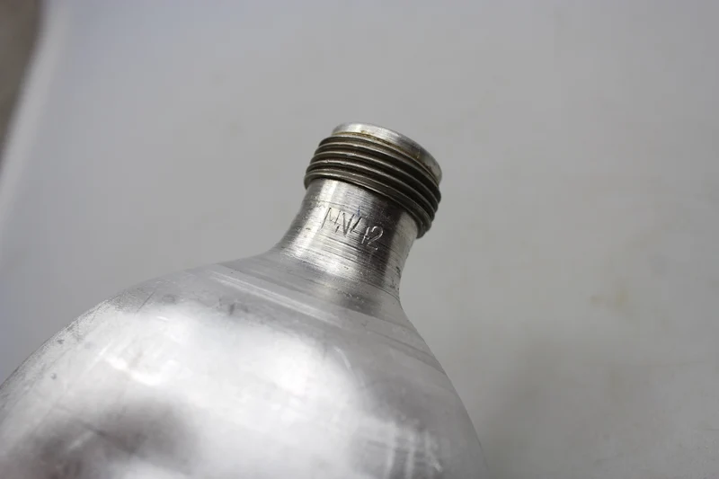 Feldflasche aus Aluminium, WH WW2