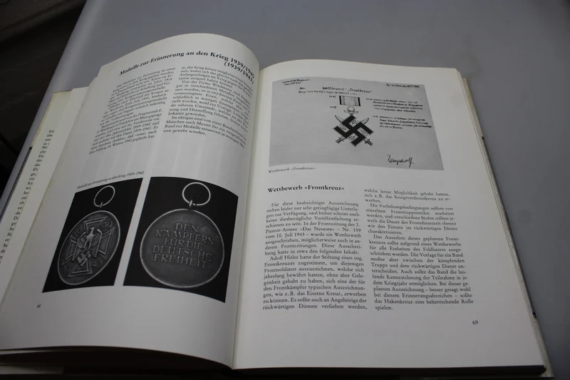 „Auszeichnungen des Deutschen Reiches 1936/45“ KG Klietmann 1999