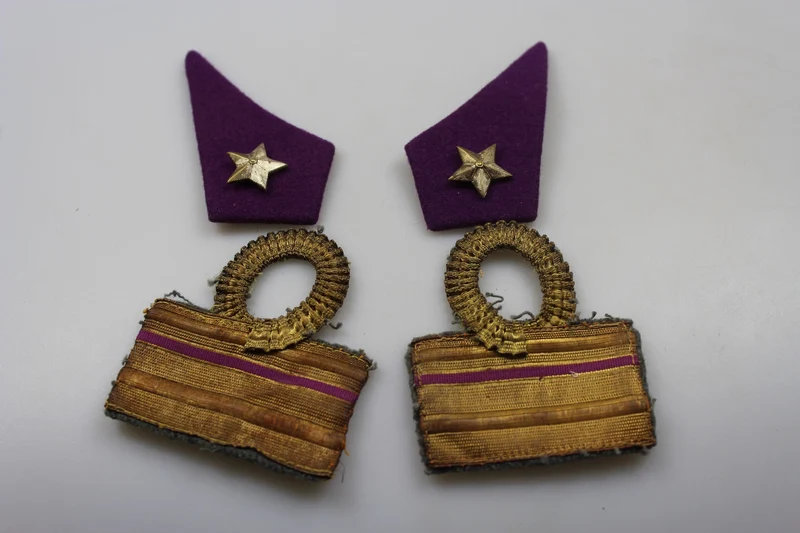 Set (Ränge + Abzeichen) REI Militärkommissariat