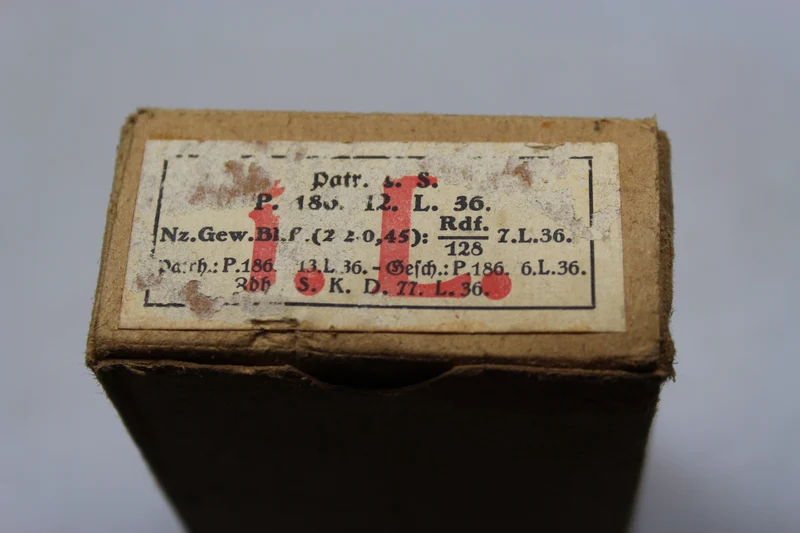 Kar.8 1936 WH WW2 Munitionskiste