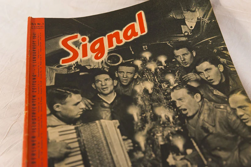 "Signal" italienisch/deutsch. Vollständiges Jahr 1941