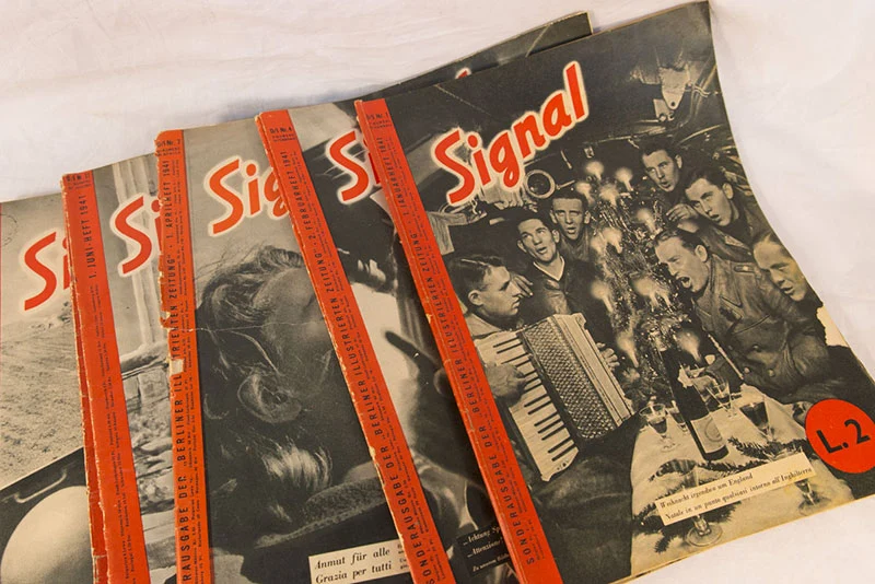 "Signal" italienisch/deutsch. Vollständiges Jahr 1941
