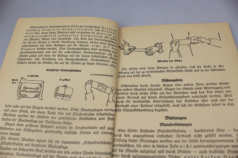 Erste Hilfe - Luftschutz. Illustriertes Handbuch