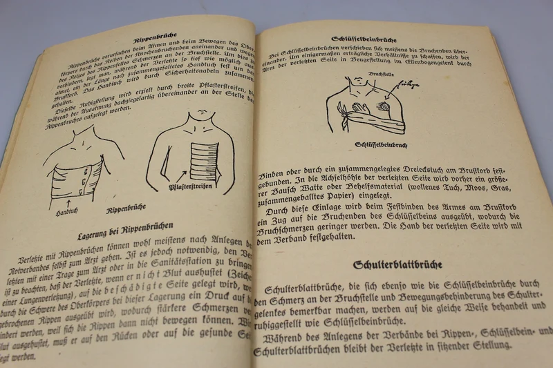 Erste Hilfe - Luftschutz. Illustriertes Handbuch