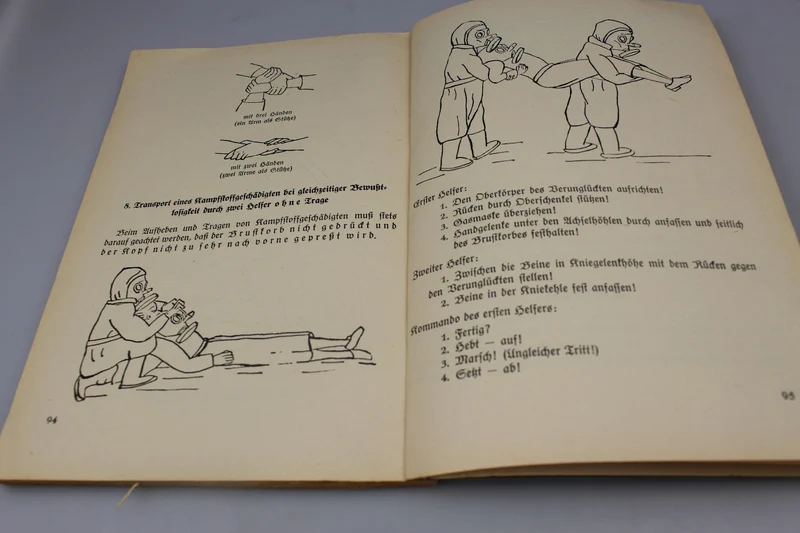 Erste Hilfe - Luftschutz. Illustriertes Handbuch